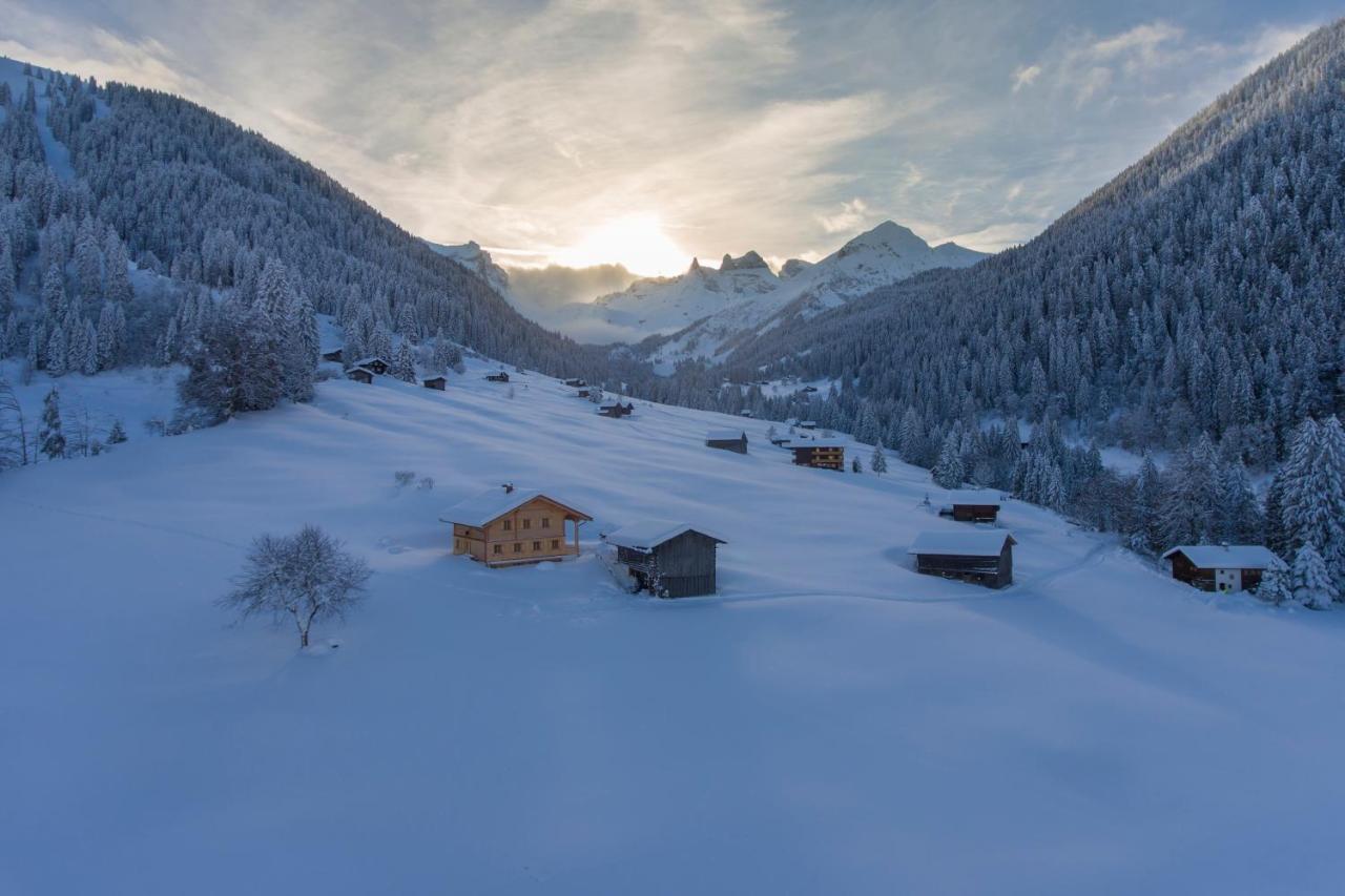 Chalet Berghaus Gauertal Schruns Dış mekan fotoğraf